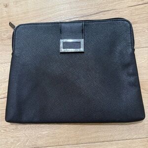 Bvlgari  Bag Zippered Pouch Black UNISEX